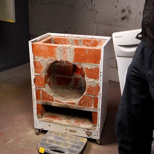 8.7K views · 37 reactions | Filling Washing Machine With Cement | Hungry Panda | Facebook