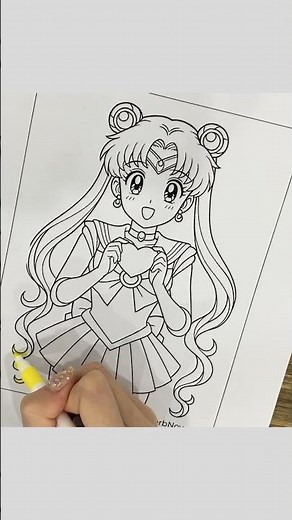 Sailor Moon Coloring Pages | Magical Coloring Fun for All Ages