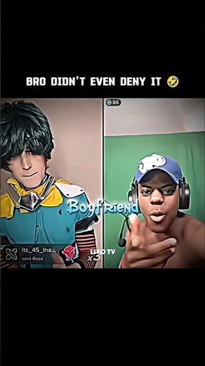 Bro didn't even deny it 🤣
