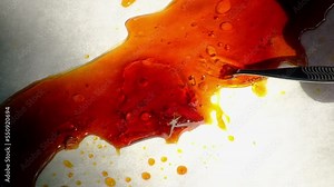 dab stick with smoke high thc wax , cannabis oil concentrate. High quality FullHD footage