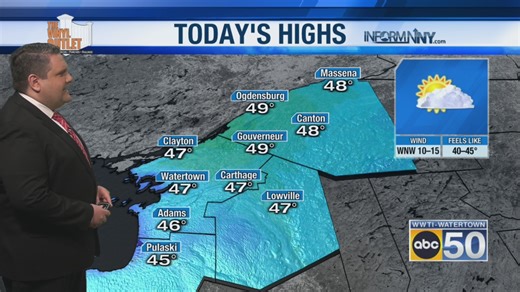 North Country Wake Up Weather: Saturday, April 11