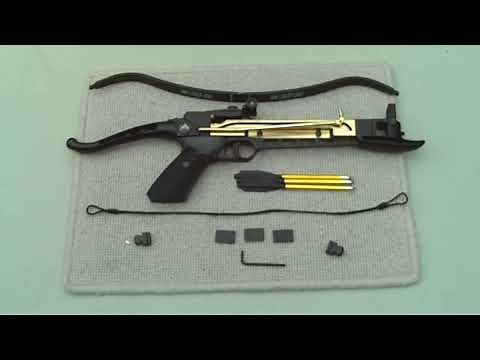 Cobra 80lb Pistol Crossbow Budk Unboxing Assembly Review