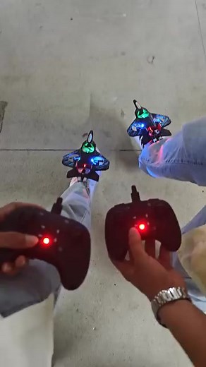 63K views · 337 reactions | ✈️ Take Flight Like a Pro!  The Stunt RC Fighter does 360° flips, vertical takeoff & landing, and glows with colorful LED lights  ⚙️ 3 Speed Modes |  Durable Body |  Long Flight Time  Ready, Set, Fly! | Monvera Store | Facebook