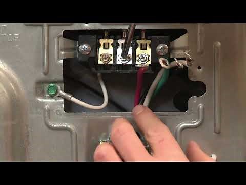 Electric Dryers Connecting a 4 Wire Power Supply Cord