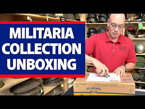 Unboxing Collection Of Military Antiques & Historical Memorabilia Items | Military Antiques Toronto