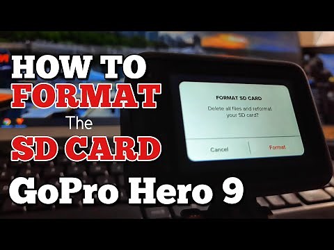How to Format the SD Card Card on GoPro Hero 9 Black | Tutorial