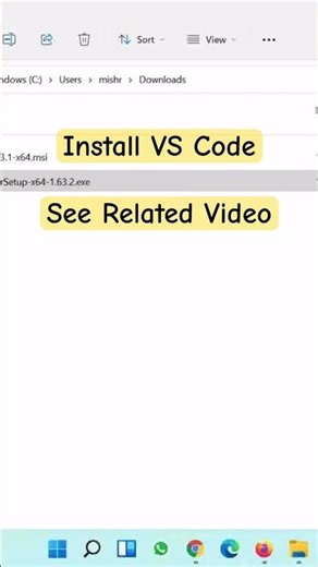 How to Install VS Code in Windows | Step-by-Step (2026) #vscode #vscode #windows #programming
