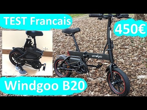 Windgoo B20 - Test Francais du mini vélo electrique a 450€