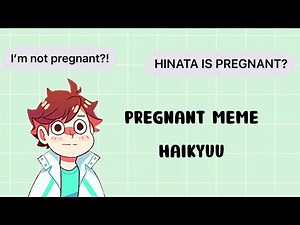 Pregnant meme - Haikyuu!! texts