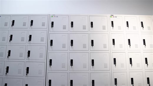 6 Door Steel Locker Cabinet 6 Door Storage Staff Work Locker Gym Metal Locker