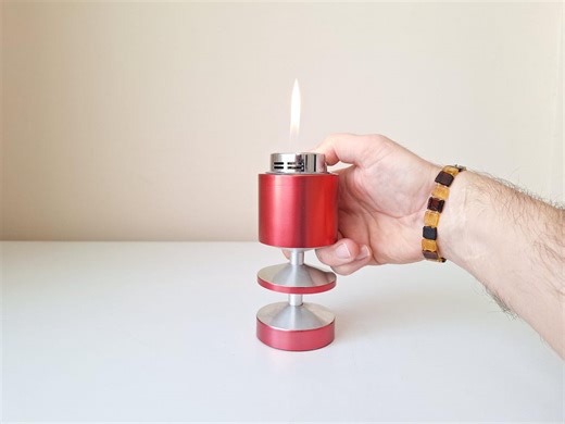 Antique Rare Space Age Table Lighter: Retro Pop Art Decor, Lux Gifts, Collection Lighter - Etsy