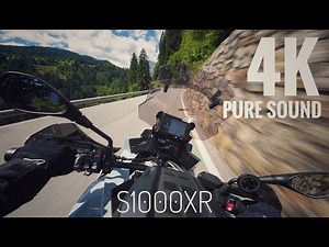 Dolomites 4K | BMW S1000XR | Pure sound!