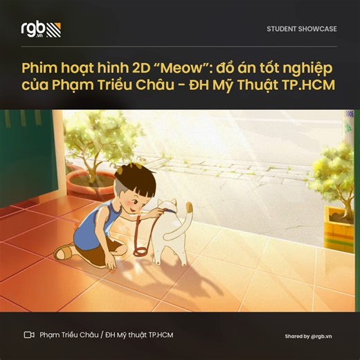 1.9M views · 30K reactions | [STUDENT SHOWCASE] PHIM HOẠT HÌNH “MEOW”...