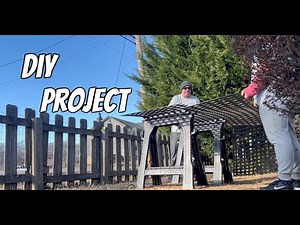 We Installed Lattice Around Our Porch / How To Do This Simple DIY Project
