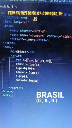 Console be like: "I got you bro#WebDevelopment #Programming100DaysOfCode JSDev JavaScriptCodingFun