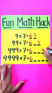 9.6K views · 12 reactions | Math Pattern with 9s | Lanette and Kurt | Facebook