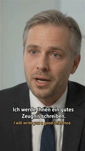 Getting Fired in German 📄🇩🇪 | 30-Second Conversation (B1)