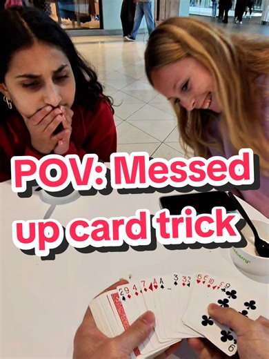 POV: You mess up a magic trick and have to figure out wtf happened 🤦‍♂️