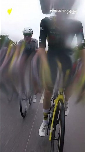 A nervy day for the rest of the peloton...