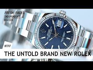 Why is No One talking about this new Rolex Datejust?