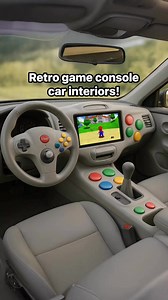 2.1M views · 21K reactions | I need one of these retro game console car interiors immediately!  | Inspiring Designs | Facebook