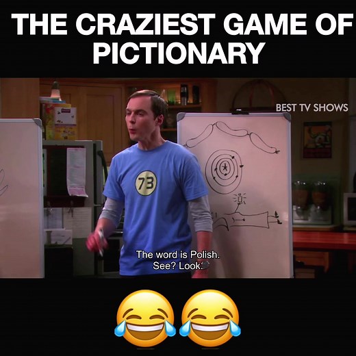 Pictionary episode of the big bang theory - Part 2 😂😍 #bigbangtheory #thebigbangtheory #sheldoncooper #fypシ゚viral #fyp