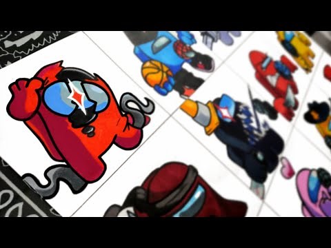 Drawing FRIDAY NIGHT FUNKIN' MODS ( SPECIAL AMONG US ) PART 29