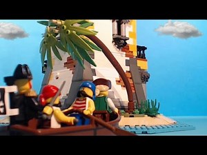 LEGO Pirate Saga 2: Return to Sabre Island (2022 set by #Letbricks -Pirates of Barracuda Bay attack!