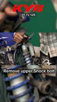HOW TO REMOVE A REAR DIRT BIKE SHOCK #dirtbike #kyb #yz125