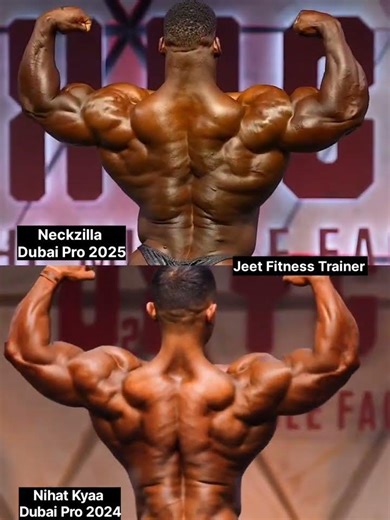 Neckzilla VS Nihat Kyaa | Back comparison #shorts #neckzilla #nihatkyaa #comparison #bodybuilding