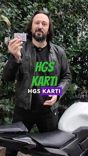 HGS card for motorcycles #motorcycle