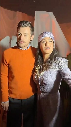 Harry Styles In Autumn Colors at Valentino