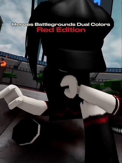[ HBG Red Dual Colors Codes ] #roblox #heroesbattlegrounds #shorts #fyp