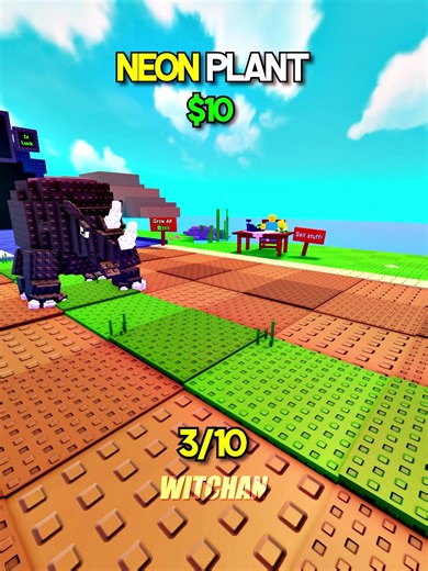 351K views · 1.9K reactions | Neon Plant $1 Vs $100  Plants Vs Brainrots #roblox #plantsvsbrainrots #usa #witchan | Jem | Facebook