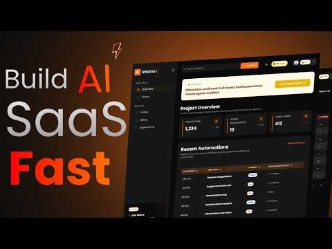 Build Your First AI SasS App In 10 Minutes