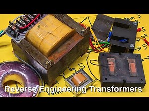 Rewinding a Transformer? How to figure out its Operating Specifications