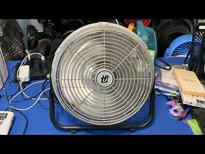 12” TPI Industrial Floor Fan