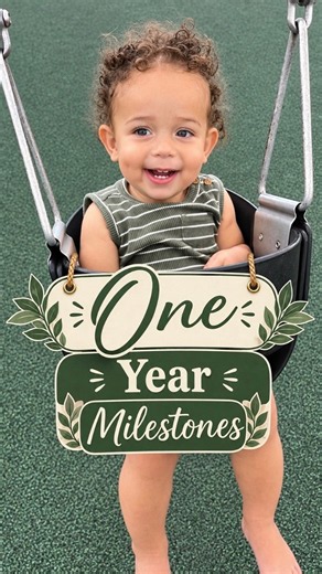 One Year Old Milestones - Great Signs of Baby Development #babymilestones #oneyearold #parentingtips
