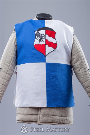 Coat Linen Tabard, Over-armor Tunic, Reenactment, SCA, Medieval Combat - Etsy