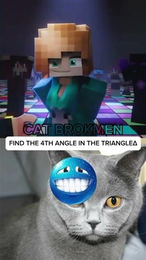 WHEN I CAME TO A MINECRAFT PARTY WITH A FRIEND😄 #cat #memes #trending #funny #like #shorts
