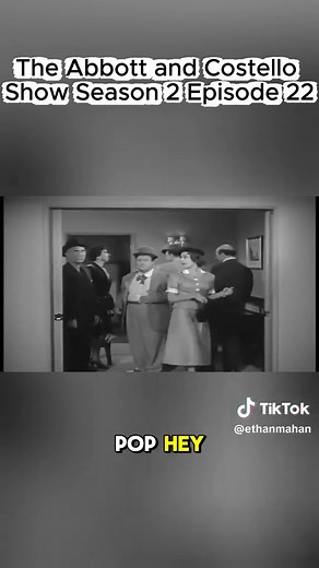 The Abbott and Costello Show Season 2 Episode #AbbottAndCostello #ClassicComedy #VintageTV #TVClassics #oldschoolhumor