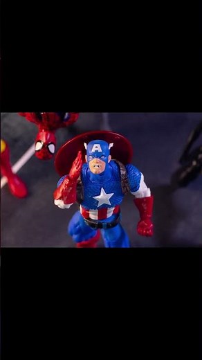 Captain America Defends Earth from Galactus | Marvel Legends Stop Motion