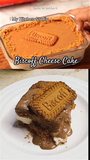 Lotus Biscoff Cheesecake 🍰😍 | No Bake Creamy Cheesecake Recipe