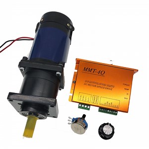 [Hot Item] Small Size Gear Motor Rpm DC 24 Volt 50W 70W 187rpm 1: 16 Reduction Ratio with Brushed Motor Controller