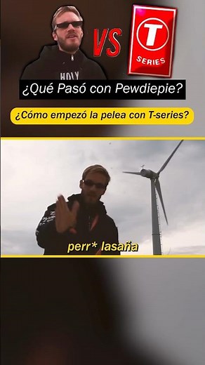 ¿Cómo Inicio el Pewdipie vs T Series?😱 La Historia de Pewdiepie #pewdiepie #mrbeast #youtube