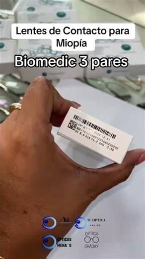 ¡Renueva tu visión hoy mismo!¿Buscas lentes de contacto cómodos, seguros y con medida?