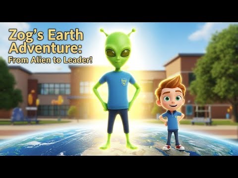 Zog the Alien's Hilarious First Day on Earth!