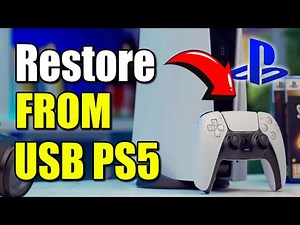 How to Restore your PS5 from USB drive (Best Method)