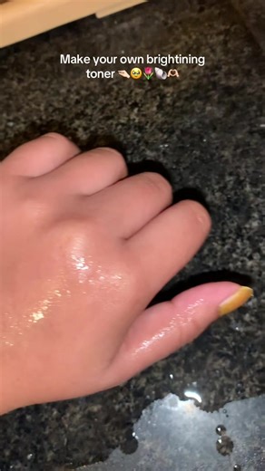 DIY Brightening Toner for Radiant Skin