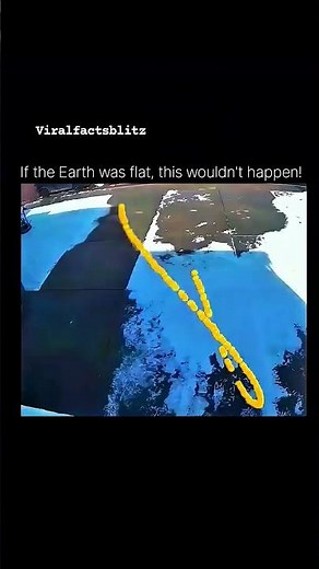 This PROVES Earth Isn’t Flat! 🌍✨ (Watch Carefully)